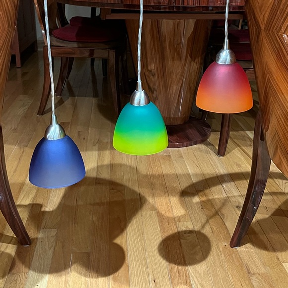 Multi color ceiling lamp - Picture 2 of 6